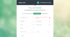 Desktop Screenshot of geroy.com